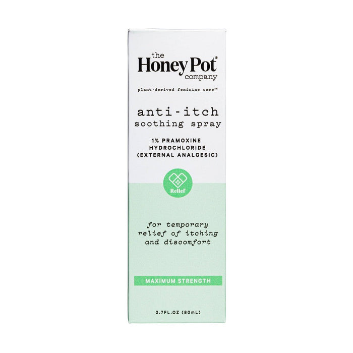 The Honey Pot Anti-Itch Spray With 1% Pramoxine - 2.7 Fl Oz
