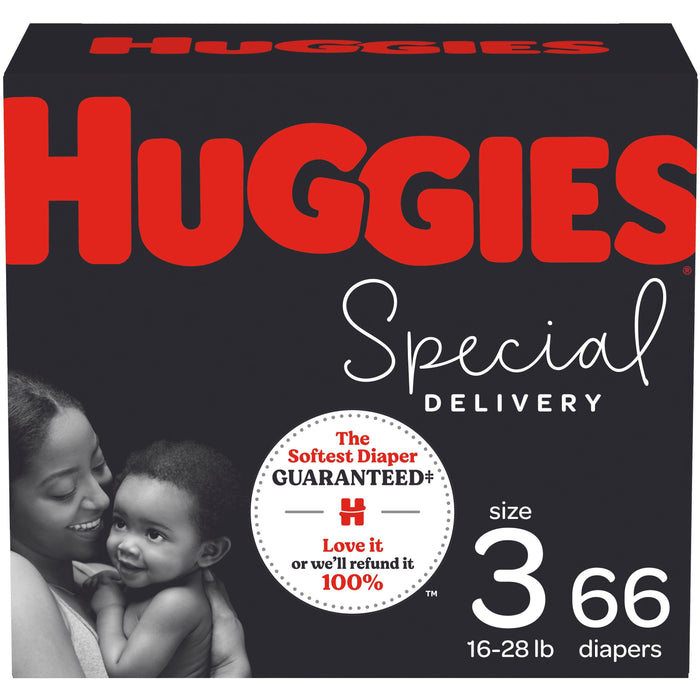 Huggies Special Delivery Hypoallergenic Baby Diapers Size 3; Count 66