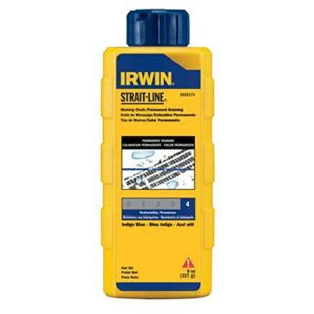 Irwin 586-4935524 4 lbs.- Permanent Staining Marking Chalk Indigo Blue