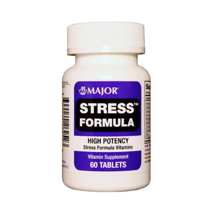 Major Stress Formula High Potency Vitamin Supplement - 60 Tablets