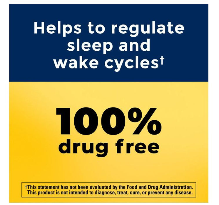 Nature Made Melatonin 3 mg Tablets, 100% Drug Free Sleep Aid for Adults, 60 Count