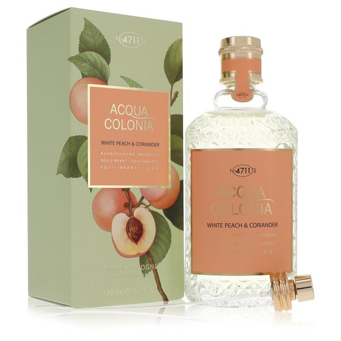 4711 Acqua Colonia White Peach & Coriander Eau de Cologne Spray 5.7 oz for Unisex
