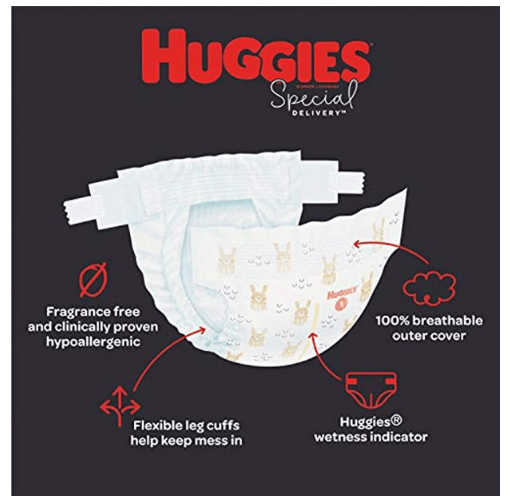 Huggies Special Delivery Diapers; Size 5; Over 27 lb; 19 count