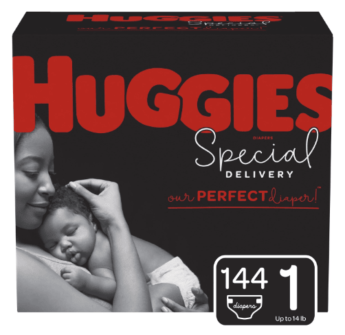 Huggies Special Delivery Hypoallergenic Baby Diapers; Size 1; 144 Ct