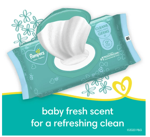 Pampers Baby Wipes Baby Fresh; 216 Count