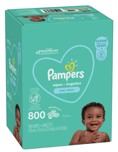 Pampers Baby Wipes Baby Fresh; 800 Count