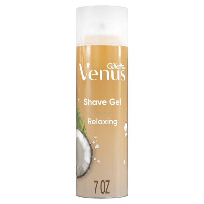 Gillette Venus Relaxing Coconut-Scented Shave Cream for Women, 7oz