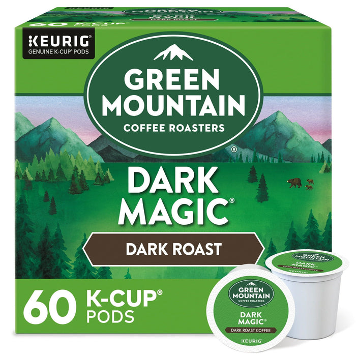 Green Mountain Coffee Roasters, Dark Magic Dark Roast K-Cup Coffee Pods, 60 Count