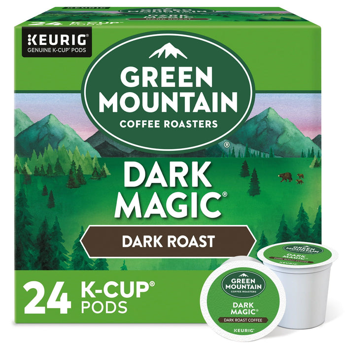 Green Mountain Coffee Roasters Dark Magic Coffee, Keurig Single-Serve K-Cup pods, Dark Roast, 24 Count