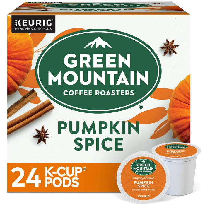 Green Mountain Coffee Roasters Pumpkin Spice Coffee, Keurig Single-Serve K-Cup Pods, Light Roast, 24 Count