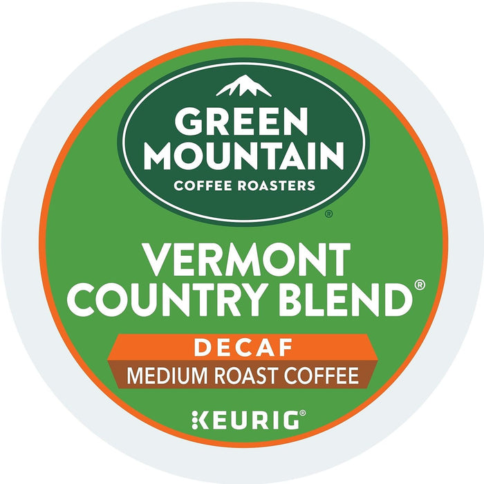 Green Mountain Coffee, Decaf K-Cups, Vermont Country Blend, 24 Count