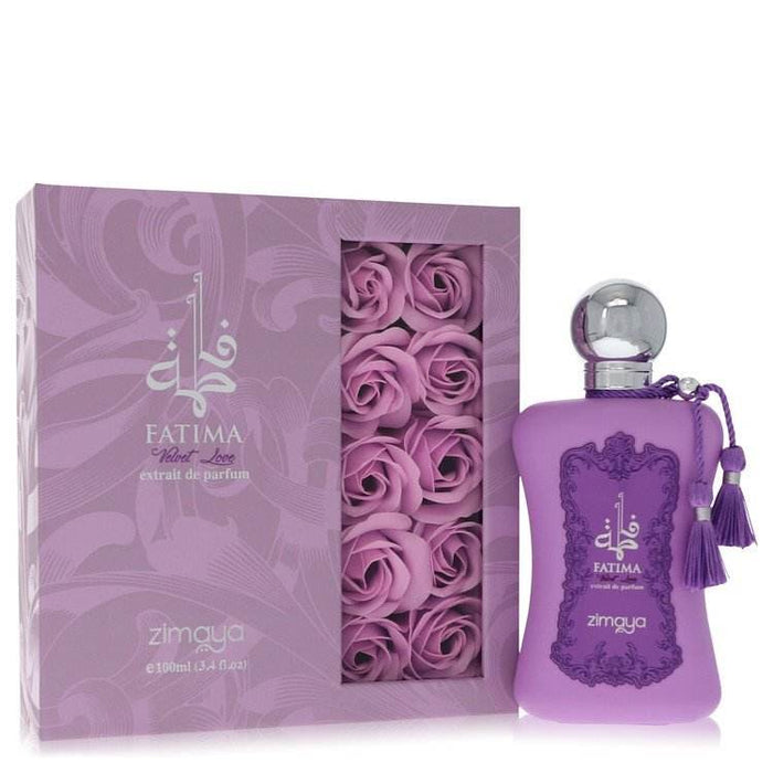 Afnan Fatima Velvet Love Extrait de Parfum Spray 3.4 oz for Women