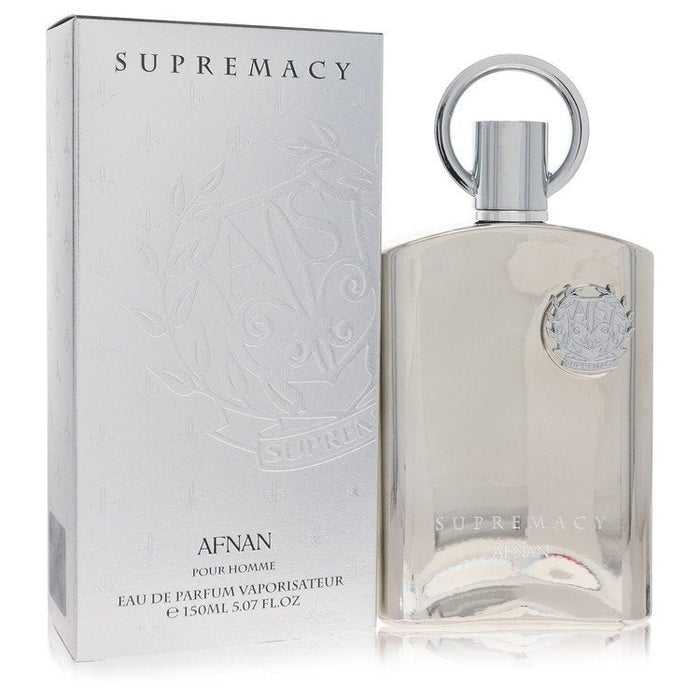 Afnan Supremacy Silver Eau de Parfum Spray 5 oz for Men