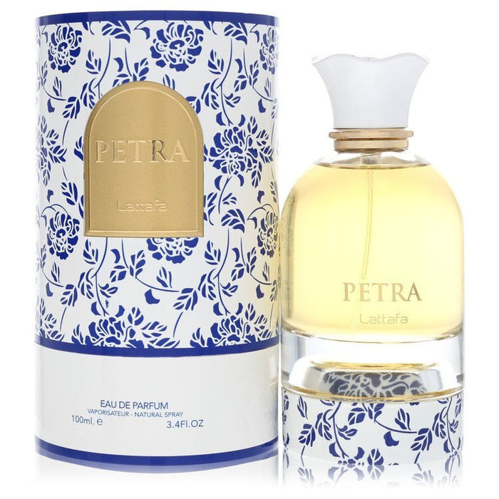 Lattafa Petra by Lattafa Eau De Parfum Spray (Unisex) 3.4 oz (Women)