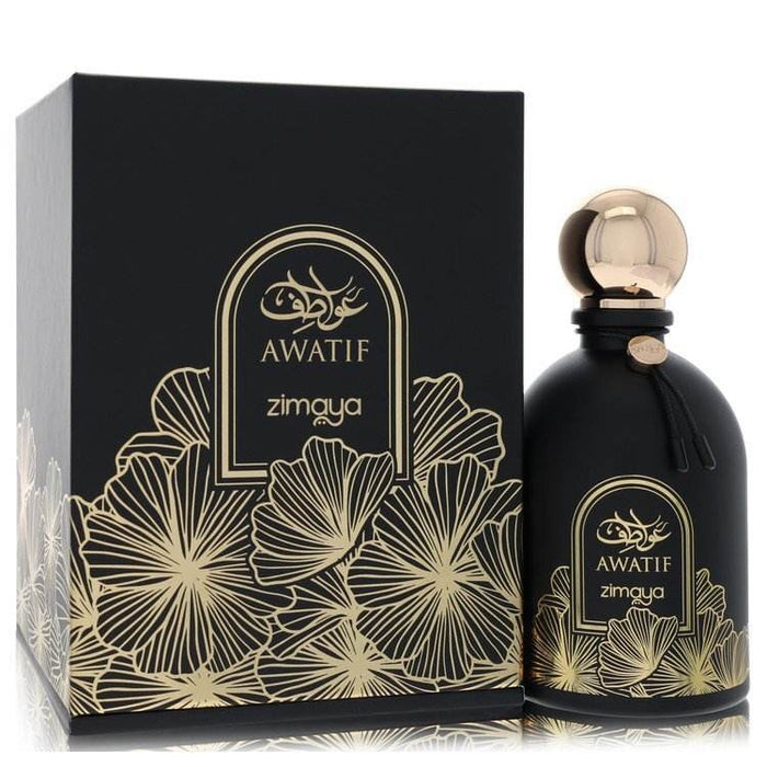 Afnan Zimaya Awatif Black Eau de Parfum Spray 3.4 oz for Women