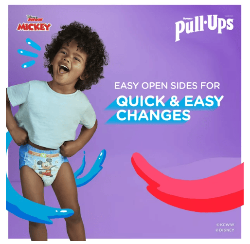 Pull-Ups Boys' Potty Training Underwear Size 5; 3T-4T; 70 Ct