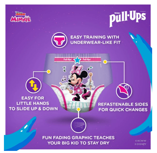 Pull-Ups Girls' Potty Training Pants Size 5; 3T-4T; 20 Ct