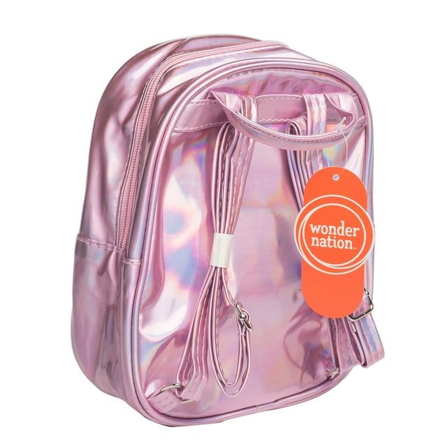 Wonder Nation Baby Girl Rainbow Backpack, Size One Size