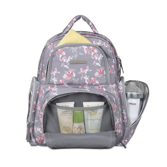 Bananafish Studio Emela Backpack Diaper Bag, Floral