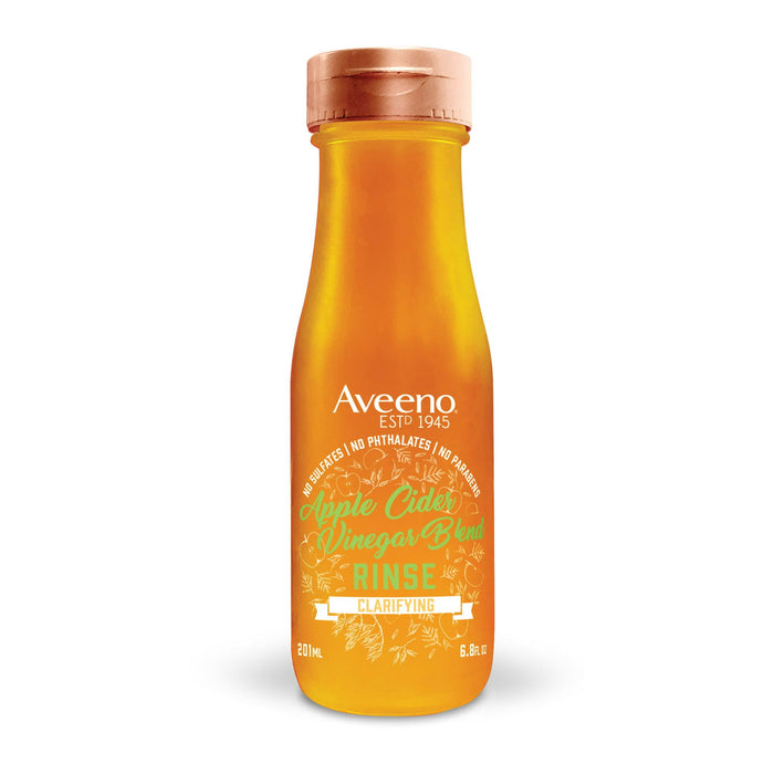 Aveeno Clarifying Apple Cider Vinegar In-Shower Rinse, 6.8 fl oz