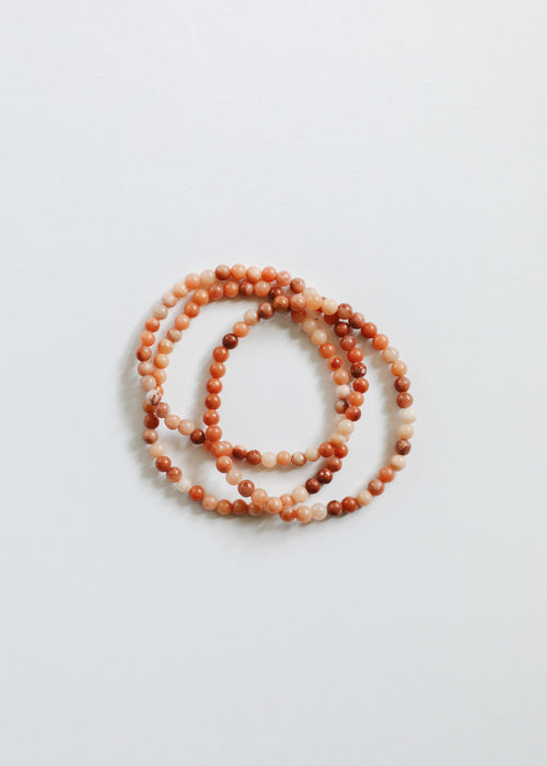 Polished Pink Aventurine || Adult Bracelet
