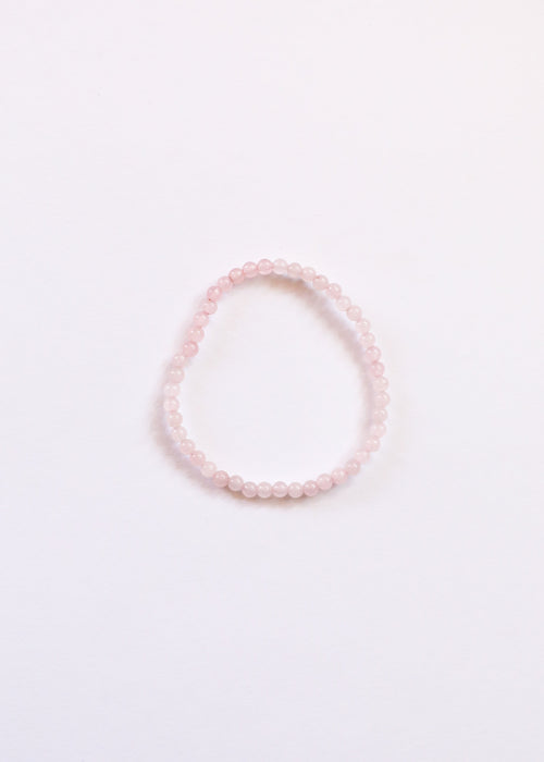 Polished Rose Quartz || Adult Bracelet