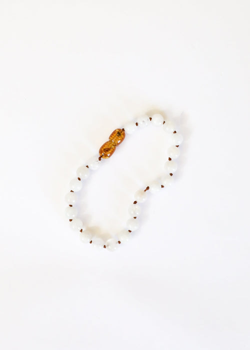 Pure Gemstone + Moonstone || Anklet or Bracelet