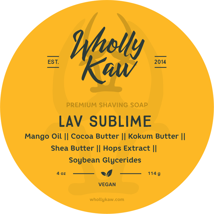 Wholly Kaw Lav Sublime Shaving Collection