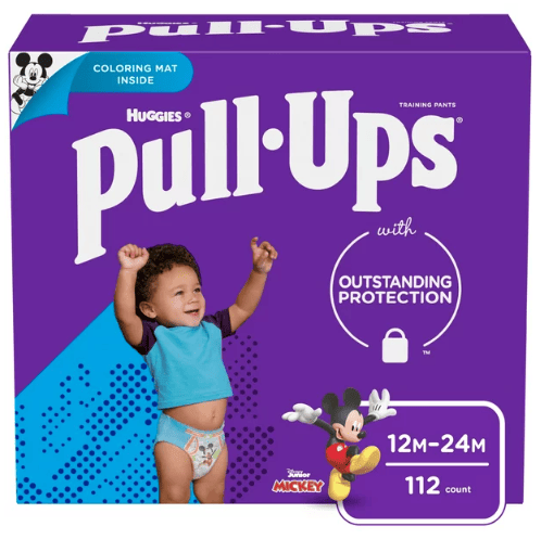 Huggies Pull-Ups Male Training Pants Size 3T-4T; 112 Count