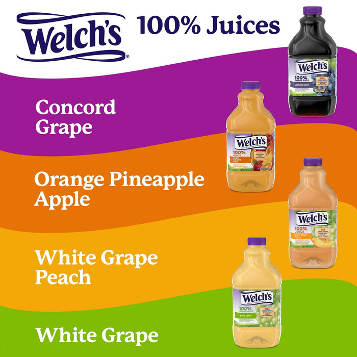 Welch's 100% Grape Juice, Concord Grape, 10 fl oz On-the-Go Bottle