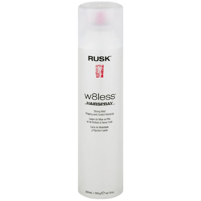 Rusk Designer W8less Strong Hold Hairspray 10 oz
