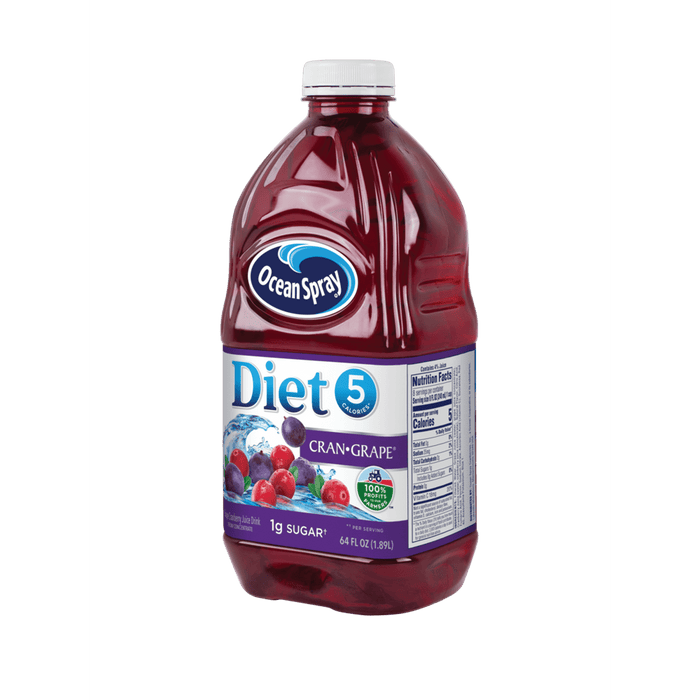 Ocean Spray Diet Cranberry Grape Juice Drink, 64 fl oz