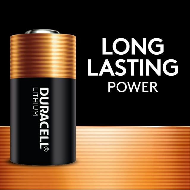 Duracell 123 High Performance 3V Lithium Battery, 2 Pack