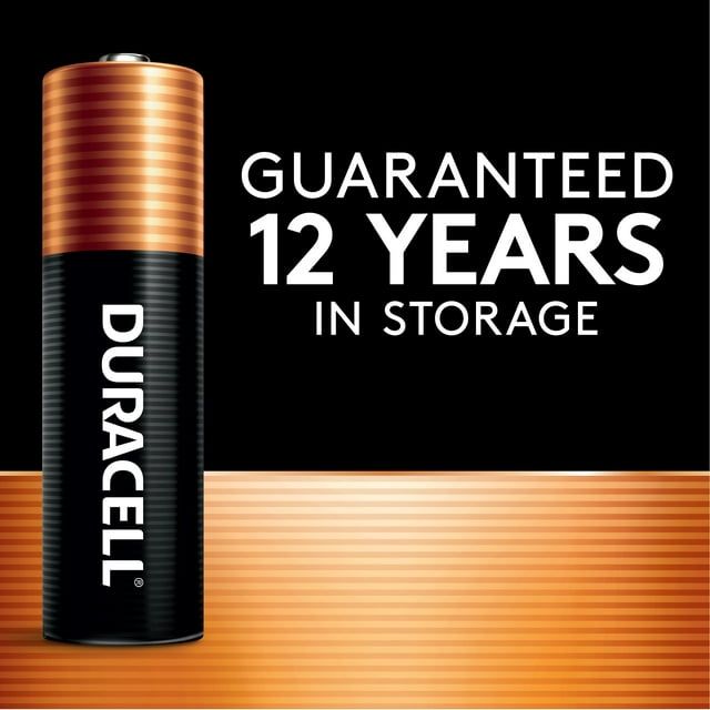 Duracell Coppertop AA Battery with POWER BOOST?, 4 Pack Long-Lasting Batteries