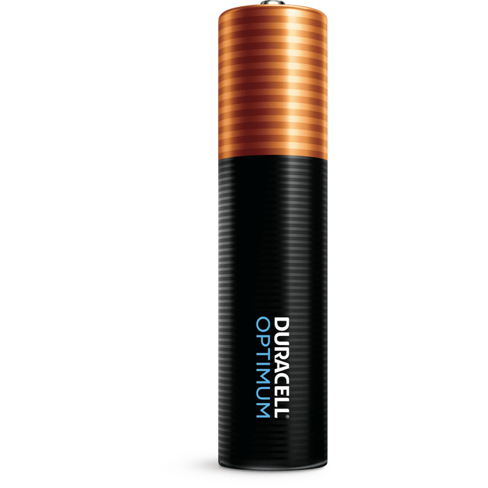 Duracell Optimum AAA Battery with 4X POWER BOOST?, 4 Pack Resealable Package