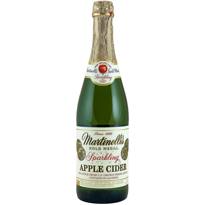 Martinelli's Gold Medal Sparkling Apple Cider with 100% Pure Juice, 25.4 fl oz