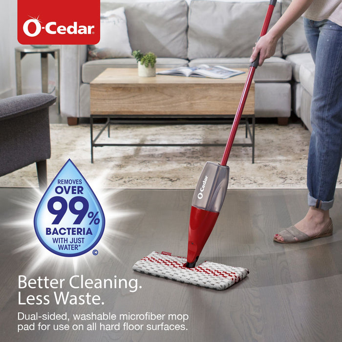 O-Cedar ProMist MAX Microfiber Spray Mop, Reusable and Machine Washable