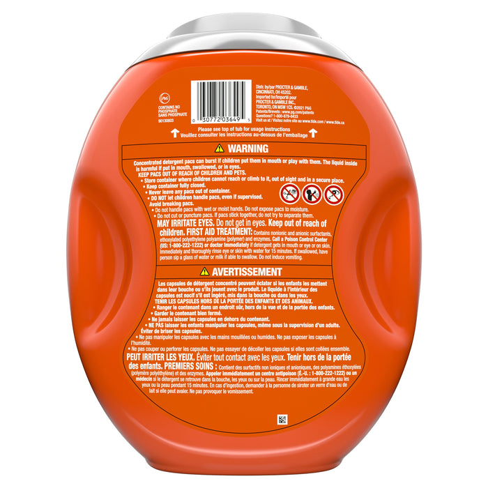 Tide Hygienic Clean Heavy 10x Duty Power PODS Laundry Detergent Pacs; Spring Meadow 63 count