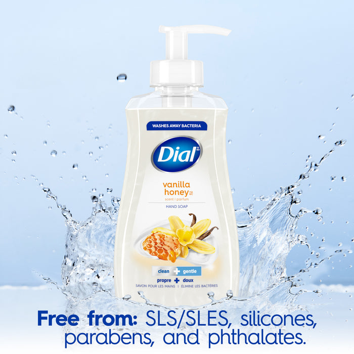 Dial Liquid Hand Soap, Vanilla Honey, 7.5 fl oz
