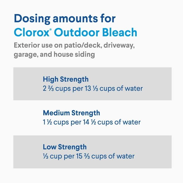 Clorox Outdoor Bleach Cleaner, 81 fl oz