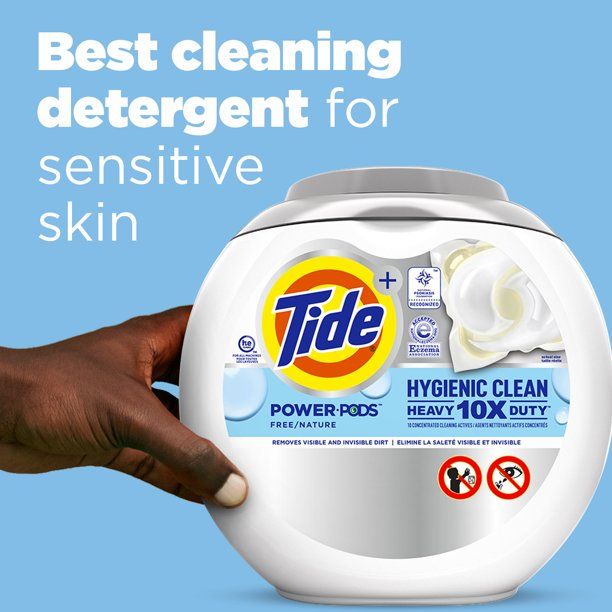 Tide Hygienic Clean Free Power PODS Laundry Detergent; 48 count Unscented