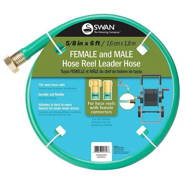 Swan Light Duty 5/8" x 6' Leader Hose