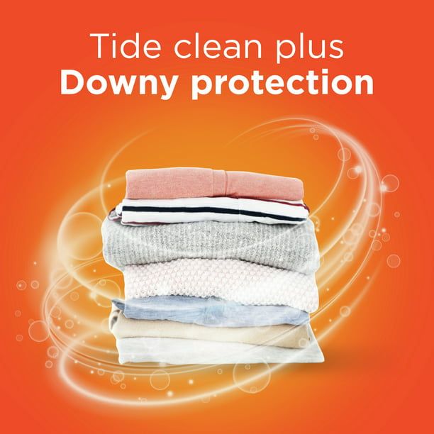 Tide Plus Downy April Fresh He Liquid Laundry Detergent; 59 Loads 92 fl oz