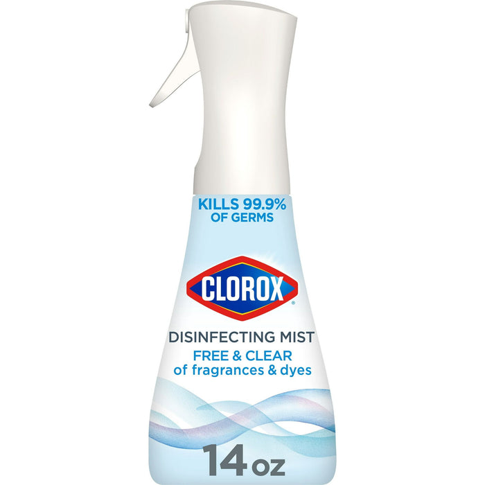 Clorox Free & Clear Disinfecting Mist, Fragrance Free, 14 Fluid Ounces