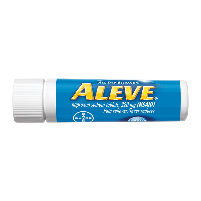 Aleve Pain Reliever/Fever Reducer Naproxen Sodium Tablets, 220 mg, 10 Ct