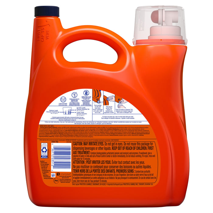 Tide Ultra OXI with Odor Eliminators Liquid Laundry Detergent; 154 oz.