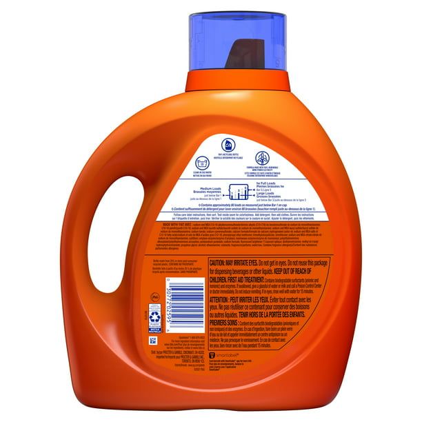 Tide Liquid Laundry Detergent Original; HE Compatible 80 loads 115 fl oz