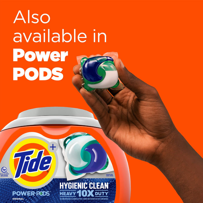 Tide Hygienic Clean Original Scent Liquid Laundry Detergent; 100 Loads 154 fl oz