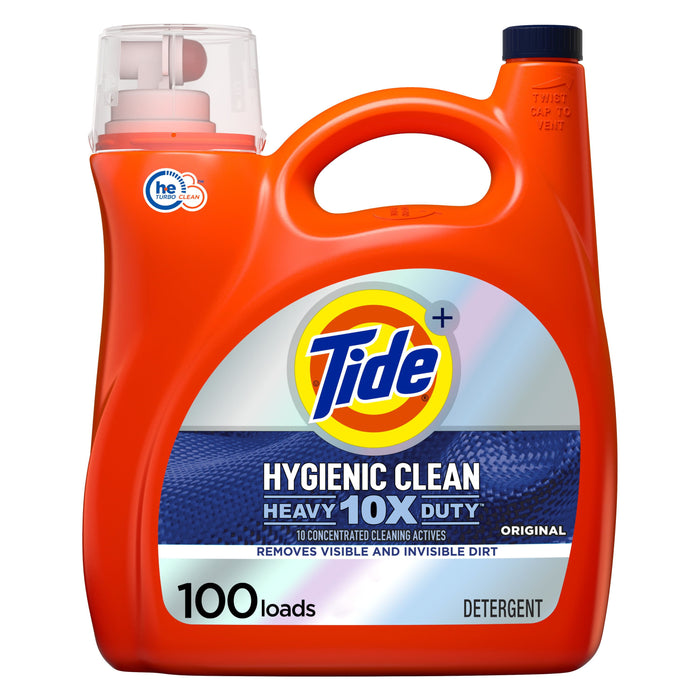 Tide Hygienic Clean Original Scent Liquid Laundry Detergent; 100 Loads 154 fl oz