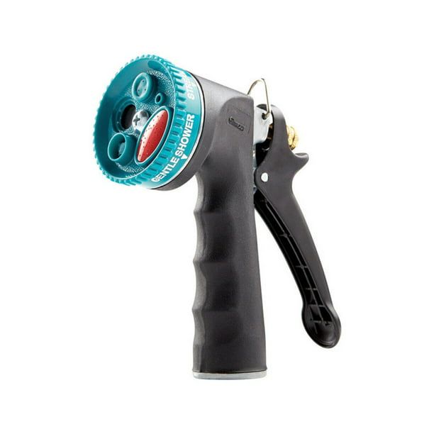 Gilmour 7 Pattern Cushion Grip Metal Hose Nozzle